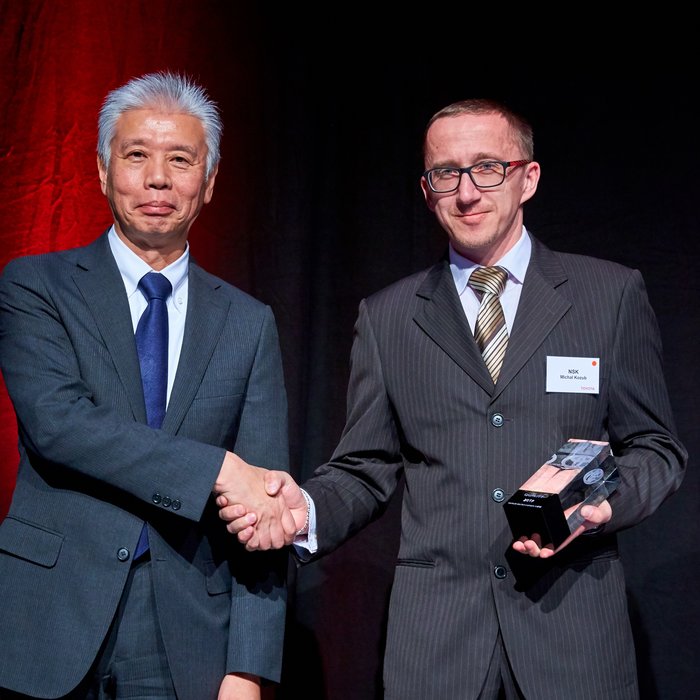 NSK Needle Bearing Poland recibe el Premio al Proveedor de Toyota Motor Europe